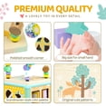 thumbnail image 3 of Juguete Montessori de madera Activity Cube Airlab para niños de 1 a 3 años, 3 of 8