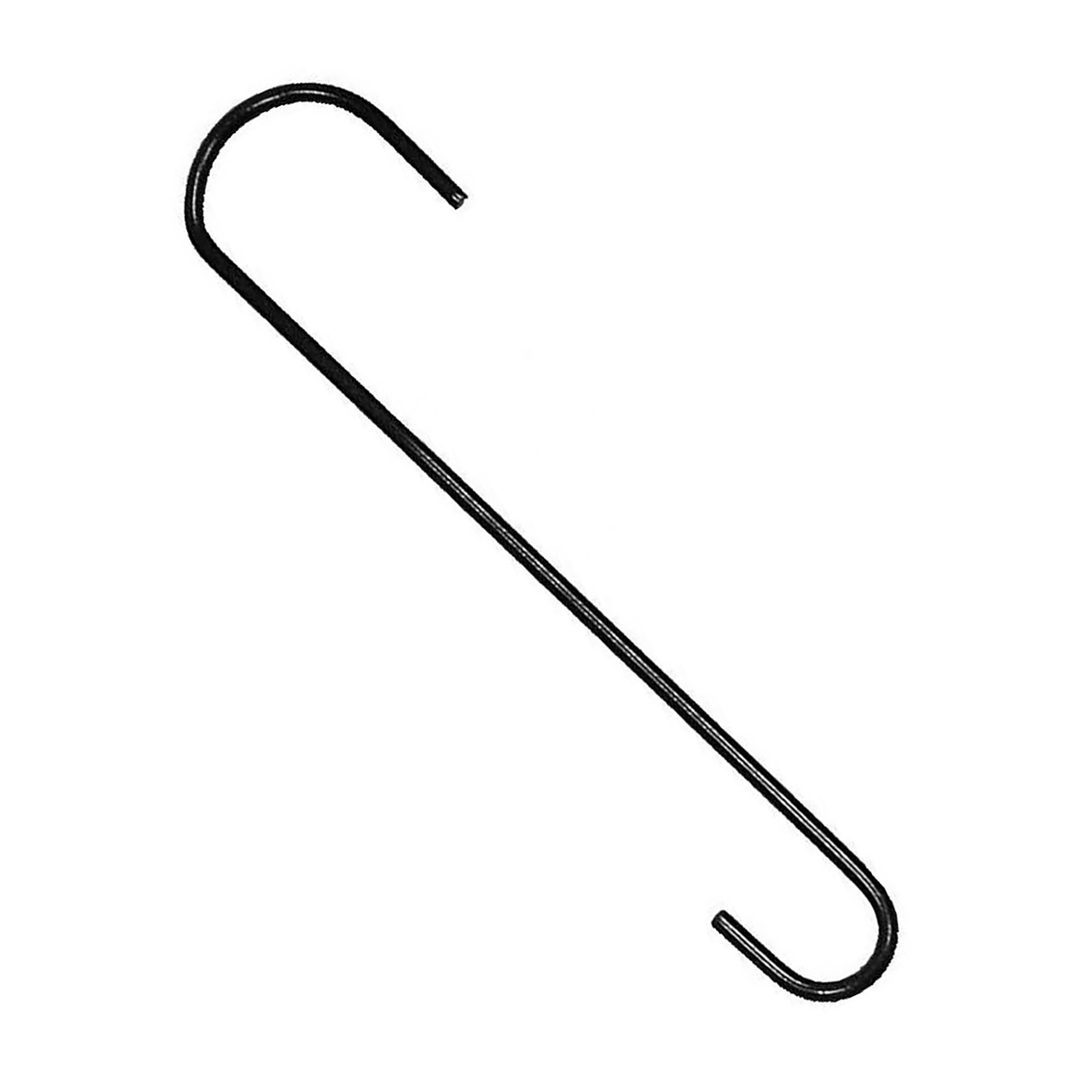 Stokes Select extension hook for bird feeder, 12 in. extension, black