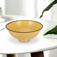 thumbnail image 4 of Masteelf Unbreakable Enamell Bowls 4pcs Enamelware Round Cereal Bowls Soup Rice Pasta Salad Bowl Dinner Plates Farmhouse Kitchen Bowls 13cm 16cm 18cm 20cm Yellow, 4 of 8