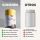 thumbnail image 5 of Vitamina D3 K2 Gomitas Health Hack con CoQ10 Magnesio y Aceite de Coco Sabor Piña 180 Gomitas, 5 of 8