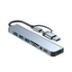 thumbnail image 2 of USB C Hub (8 In 1), With 100W Power Output, 4K 60Hz Port, 10Gbps USB C And 2 USB A Data Ports, Ethernet Port, MicroSD And SD Card Reader, 2 of 4