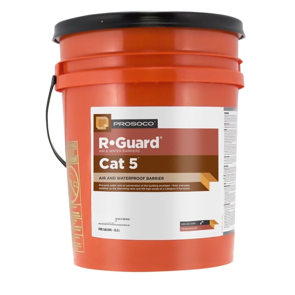 Prosoco R-Guard Cat 5 Liquid Applied Air & Water Resistive Barrier (5 Gallon)