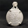 thumbnail image 3 of Moneda conmemorativa del Grial de 1923 con diseño de inserción de espada, 3 of 3
