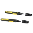 thumbnail image 1 of Stanley Hand Tools Marqueur à Pointe Fine Noir (Lot de 2), 1 of 2