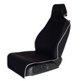 thumbnail image 1 of Funda de asiento de coche impermeable universal, funda de asiento delantero, funda de asiento de coche antideslizante, ligera, resistente al desgaste, fácil montaje, negro LingWen 8390613715753, 1 of 1