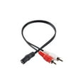 thumbnail image 4 of 3.5mm Stereo Female Mini Jack to 2 Male RCA Plug Aux Adapter Cord Cable, 4 of 8