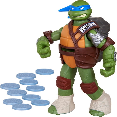 Teenage Ninja Turtles Leonardo Sewer Flinger Action - Walmart.com