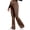 Coffee, variant on Women's Maternity Flare Leggings for Women with Pockets,Crossover Yoga Pants with Tummy Control,High Waisted and Wide Leg,Navy,S