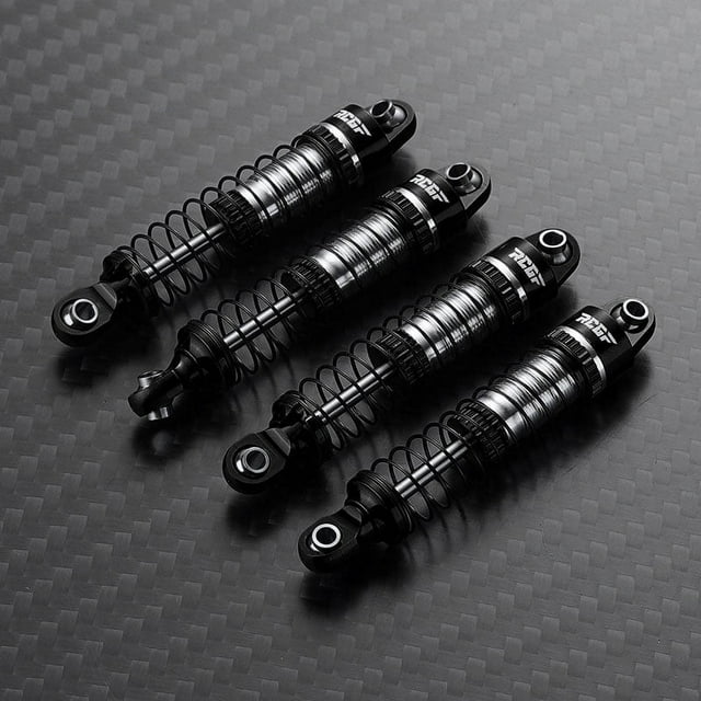VONKY Wear-resistant Front Rear Shock Absorber For 1/18 -4M Crawler Black