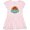 Ballerina Pink, variant on Inktastic Cancun Mexico Vacation Trip Girls Toddler Dress