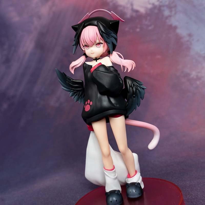 New Koharu Figure, Standing ‌Shimoe Koharu Anime Figures 19cm/7.5nch Handmade Cosplay PVC Statues Collectible Souvenirs for Anime Fans Gifts