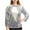 Silver, variant on PInxai Kids Clothes Fall Fashion Tops Sparkly Crew Neck Long Sleeve Tops Girls Boys Performance Party Blouses Tops,Silver,3-4 Years