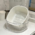 thumbnail image 1 of Cesta Escurridora y Frutero de Doble Capa Qazbgdl | Juego de 1 Pieza para Cocina y Sala de Estar | Lavavajillas y Recipiente de Plástico Apto para Uso Alimentario, 1 of 6
