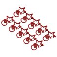 thumbnail image 1 of Unique Bargains Swivel Clasps Snap Hook, Star Shape Lobster Claw Clasp for DIY Red 16Pcs, 1 of 7