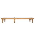 thumbnail image 4 of Fraland Outdoor Mesh and Acacia Wood Chaise Lounge, 4 of 8