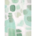 thumbnail image 2 of Popp, Grace 19x24 White Modern Wood Framed Museum Art Print Titled - River Shapes I, 2 of 4