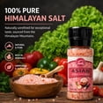 thumbnail image 5 of AHS Himalayan Pink Salt Grinder, Coarse Grain Pink Salt Crystals, Natural Pure Food Grade Himalayan Salt, Mineral Rich Seasoning for Cooking & Kitchen Use, 115g Bottle (Pack of 4), 5 of 7
