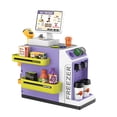 thumbnail image 1 of Registro de registro de juego Habilidad de aprendizaje juguete Cajero de compras real para niños Regalo Púrpura, 1 of 8