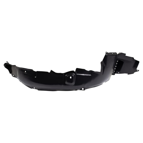 TRQ Front Right Inner Fender Liner Black Passenger Side Fits Select 2007-2008 Hyundai Tiburon HY1249116