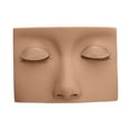 thumbnail image 1 of Cara de Maquillaje, Cara de Silicona Suave, Cara de Extensión de Pestañas, Cabeza de Maniquí de Pestañas Con 3 Pares de Párpados Reemplazables, Maniquí de Práctica de, 1 of 7