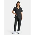 thumbnail image 2 of Generic Women's Scrub Vneck Top Sizes XS-XXXL, 2 of 5