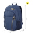 thumbnail image 2 of Totto Mochila Ergonómica Grande Porta Laptop 15.4 Repelente A Líquidos Y Organizador Intenro | Escue azul G, 2 of 10