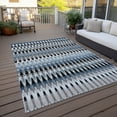 thumbnail image 6 of Addison Rugs Chantille Indoor/Outdoor Transitional Southwest Gray Washable Rectangle Rug, 3' x 5', 6 of 6