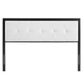 thumbnail image 4 of Modway Teagan Tufted Full Headboard in Black White, 4 of 7