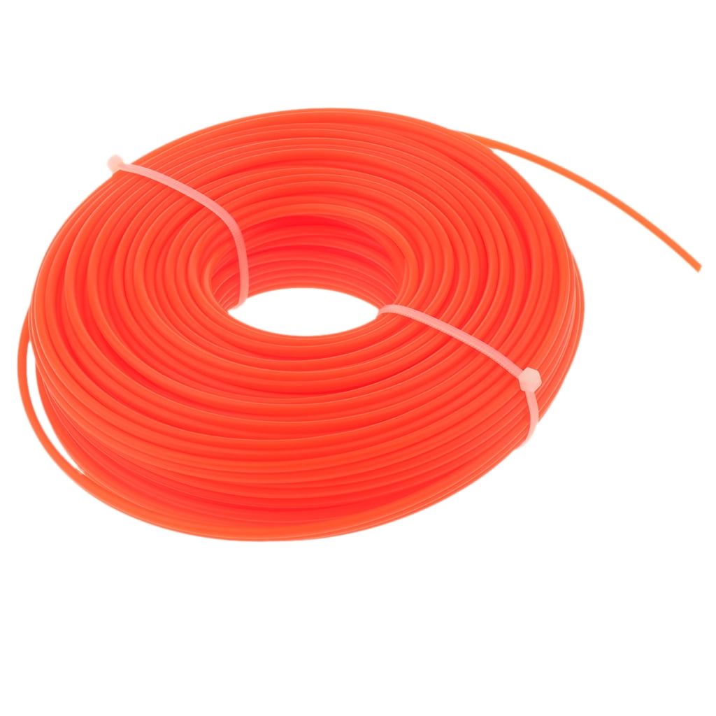 1x 90m 3mm Round Heavy Duty Pastic String Trimmer Line Brushcutter Cord ...