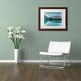 thumbnail image 2 of Trademark Fine Art 'O'Hara Lake Reflections at Dawn' Canvas Art by Pierre Leclerc, White Matte, Wood Frame, 2 of 4