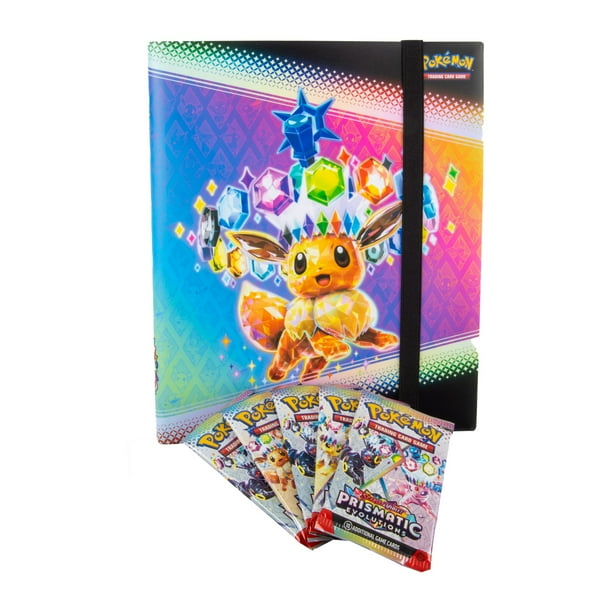 海外ポケモン Prismatic Evolutions バインダーコレクション Pokemon Scarlet & Violet Prismatic Evolutions Binder 8.5 - Walmart