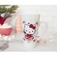 thumbnail image 4 of Sanrio Hello Kitty Holiday Candy Cane Ceramic Tall Latte Mug | Holds 16 Ounces, 4 of 8