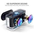 thumbnail image 2 of DOSS SoundBox Plus Portable Bluetooth Speaker with HD Sound and Deep Bass - White, 2 of 6