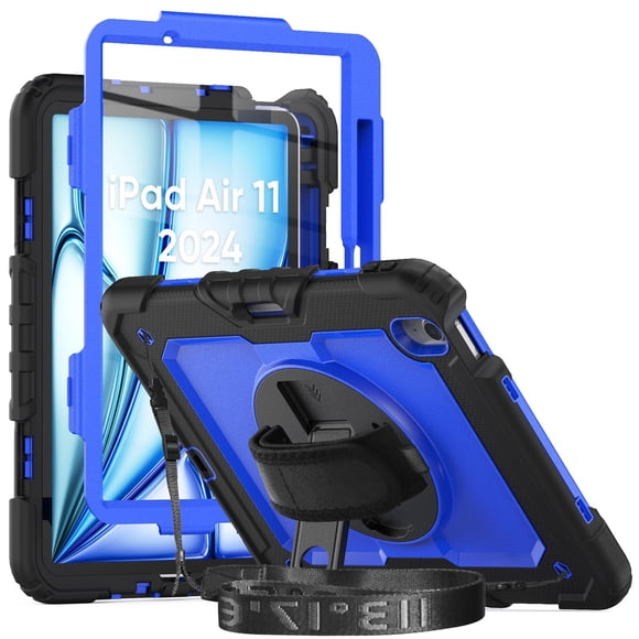 Funda Herize para iPad Air 11 M3/M2 con protector de pantalla