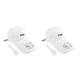 thumbnail image 4 of Naiovety Hat fan visor de sol deportes enfriamiento de los deportes de enfriamiento de del ventilador Ajustable al aire libre Senderismo de béisbol blanco 2piezas Naiovety CBP175682, 4 of 6