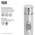 thumbnail image 4 of VIGO Noma Single Handle Single-Hole Bathroom Faucet in Chrome, 4 of 11