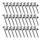 thumbnail image 3 of Bridas multifuncionales para cables, clips universales para carrocería, retenedores de guardabarros 30 piezas, 3 of 8