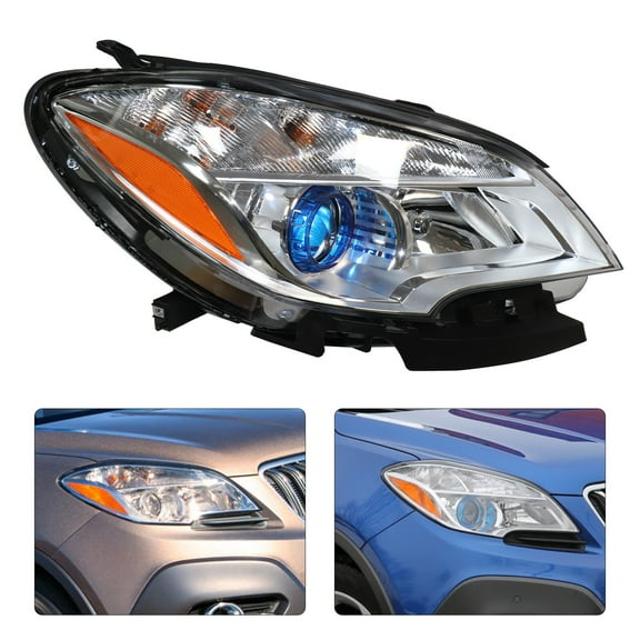 For Buick Encore 2013 2014 2015 2016 Right Passenger Side Halogen Headlight Headlamp LED