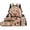 Cherry Blossom Capybara, variant on Flag Wolf School Backpack for Boys 4 pcs Students Book Bag Schoolbags Preschool Back Packs with Lunch Box Pencil Case Water Bottle Holder for Boys Back to School