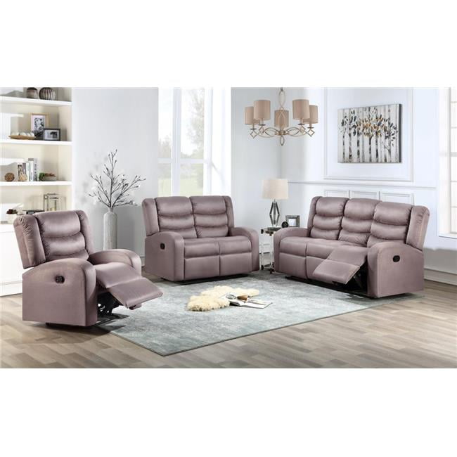 Deana Taupe Fabric Loveseat