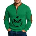 thumbnail image 4 of Christmas Tahirt Christmas Mens Sweater Dark Green XXL, 4 of 4