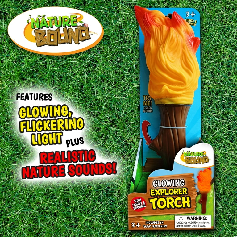 Nature Bound: Glowing Explorer Torch - Handheld Illuminating Toy