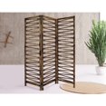 thumbnail image 5 of Rustic Geo Design Wood Three Panel Room Divider Screen, 5 of 6