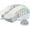 White, variant on Gaming , MMO  Gaming UP 12400 DPI, 19 Macro Programmable Buttons, RGB  with 12 Side Buttons, 8 * 2.4g Weight Tuning for PC Laptop MOBA FPS, M901K, Black
