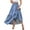 Blue, variant on a.Jesdani Womens Maxi Skirts Casual Elastic High Waist Swing Tiered Beach Maxi Skirt s-xxl