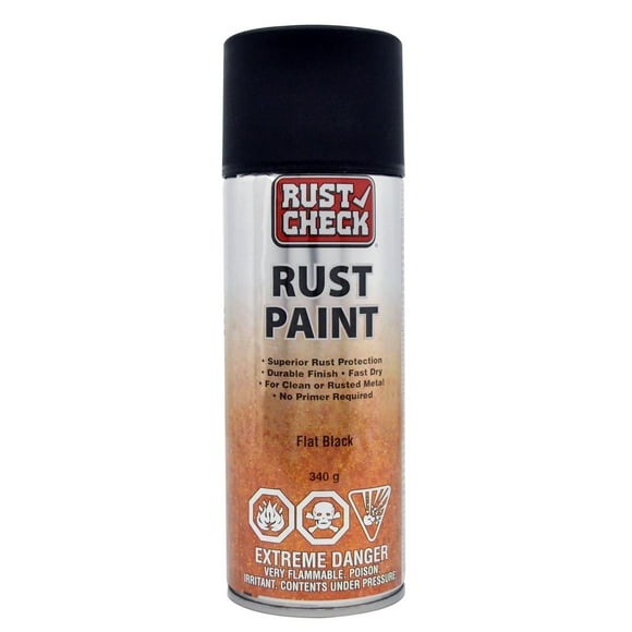 La Peinture Antirouille Noir Mat Rust Check Noir Mat Peinture Antirouille