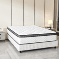 thumbnail image 2 of Sentryse 10" Twin Mattress Euro Top Medium Firm Feel Foam and Pocket Spring Hybrid Mattress, Pressure Relief, Mattress in a Box, 2 of 11