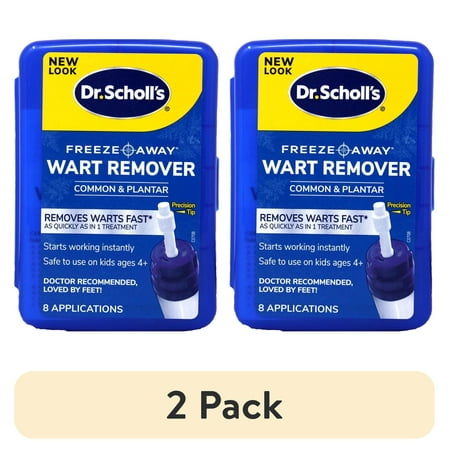 (2 pack) Dr. Scholl's Freeze Away Wart Remover, 8 Treatments