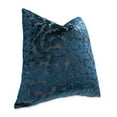 thumbnail image 3 of Pemberly Row 19x19" Square Velvet Accent Pillow in Sapphire in Set of 2, 3 of 6