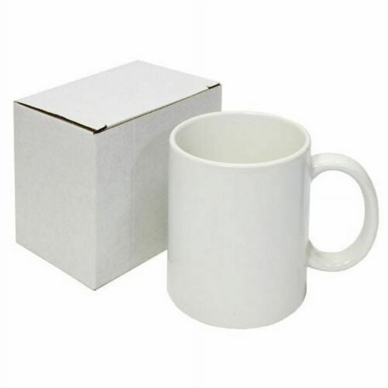 11oz White Sublimation Blanks Mugs Ceramic Coated - China Blank Mugs and  White Mug price